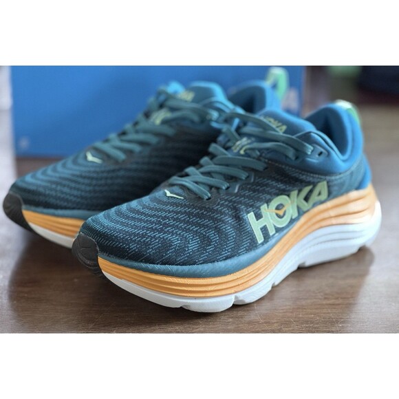 Men’s Size 8 HOKA Gaviota 5 Deep Lagoon Sherbet 1127929 DLSH
